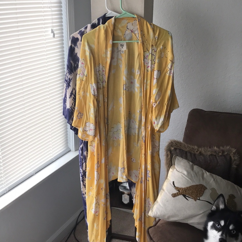 2 billabong lightweight cardigans - Picture 2 of 2